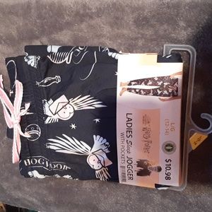 Harry Potter Ladies sleep joggers size Large